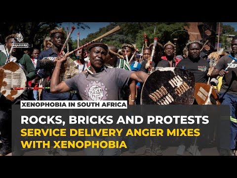 South Africa faces unrest as residents demand jobs and migrants feel unsafe