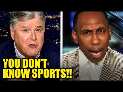 Stephen A. Smith GETS HEATED With Hannity Over Trump's Knicks Appearance
