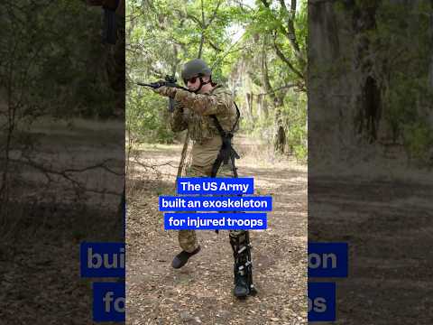 The #USArmy built an #exoskeleton for wounded troops no longer able to rely on quick #rescues.