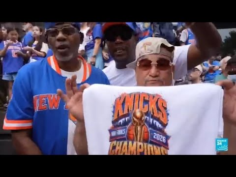 ‘They’re resilient, like New Yorkers!’: fans flock to see Knicks at NYC parade • FRANCE 24