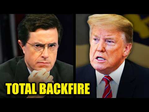 Trump Gets BAD News as Colbert Finale Sparks Revolt