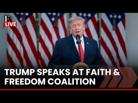 TRUMP LIVE: US President Donald Trump Delivers Remarks at the Faith & Freedom Coalition