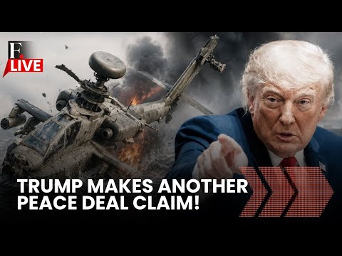 Trump Repeats'Peace Deal' Claim, Despite Recent Strikes | US IRAN WAR LIVE