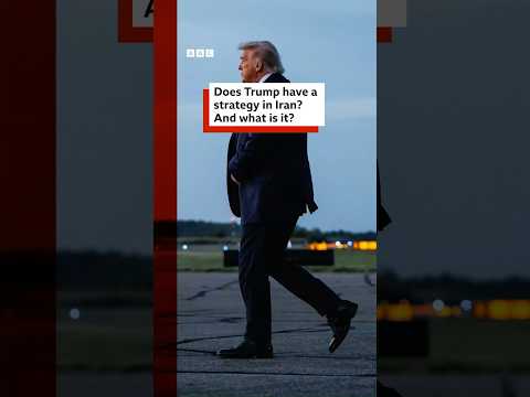 Trump vowed to hit Iran'very hard', but later said the strikes were'cancelled'. #BBCNews
