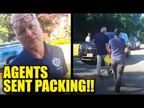 Trump’s FBI RUNS AWAY When Man Won’t Stop Recording