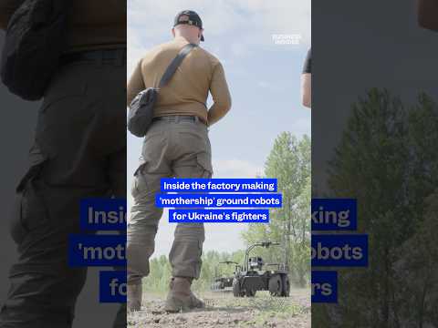 #Ukraine's ground #robots are replacing soldiers on the front line. #militarydefense