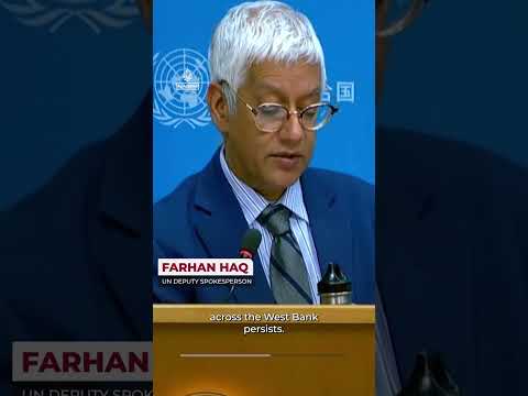 UN report: Israeli forces shield settlers during attacks on Palestinians | AJ #shorts