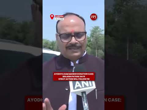 UP DyCM Brajesh Pathak Responds After FIR in Alleged Ayodhya Donation Embezzlement Case