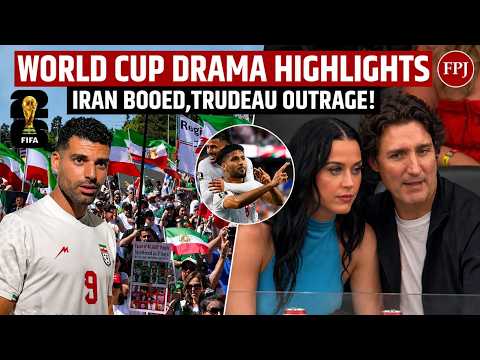 World Cup 2026 Drama: Iran Anthem Booed, Cape Verde Upset Spain | Trudeau With Perry Sparks Outrage!