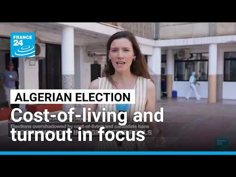 Algeria votes for new parliament with turnout and cost-of-living in focus • FRANCE 24 English