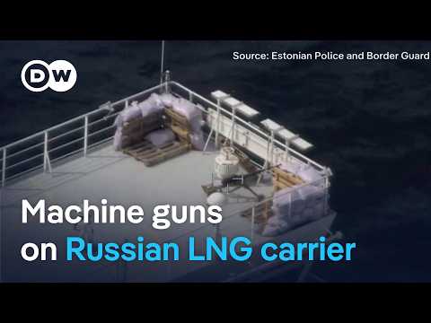 Armed Russian ships test Western sanctions in the Baltic Sea | DW News