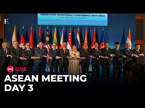 ASEAN LIVE: Foreign Ministers Hold High-Stakes Talks on Regional Security in Manila | S Jaishankar