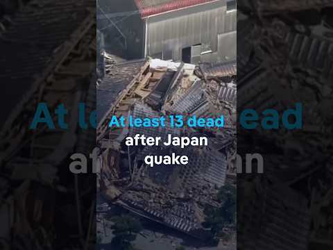 At least 13 dead after Japan quake | DW News