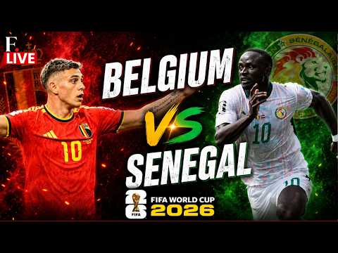Belgium vs Senegal LIVE | FIFA World Cup 2026 | Fans Gather to Watch FIFA Round 32