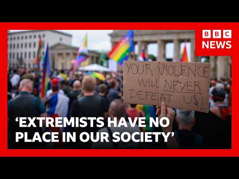 Berlin Pride van ramming likely an'Islamist terror attack', official says | BBC News