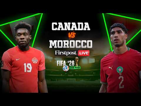 Canada VS Morocco LIVE | FIFA World Cup 2026 | Alphonso Davies | Achraf Hakimi | Round of 16