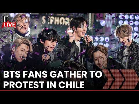 Chile BTS Protest LIVE: BTS Fans in Chile Gather To Protest BTS Concert Venue Uncertainty |