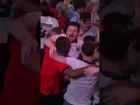 England fans revel in World Cup win over Norway | #ajshorts