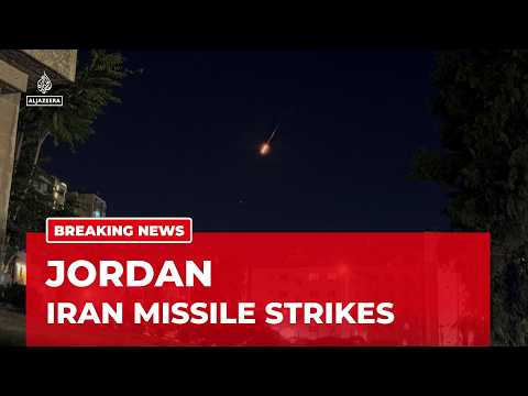 Explosions in the skies over Jordan: Iranian state media say missiles fired towards Jordan
