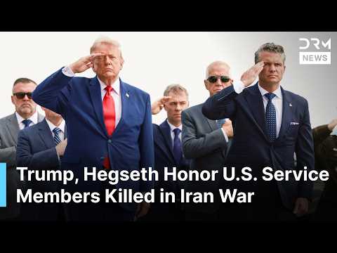 FULL CEREMONY: Trump & Hegseth Attend Dignified Transfer for US Soldiers Killed in Iran War | AC1N