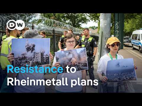 Growing anger over Germany's military buildup | DW News