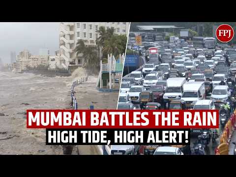 Heavy Rain Batters Mumbai: Roads Flooded, Traffic Hit Across the City