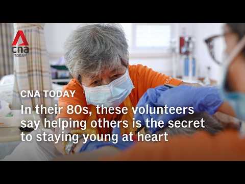 In their 80s, these volunteers say helping others is the secret to staying young at heart