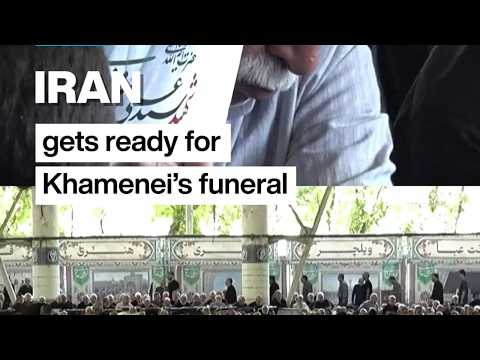 Iran gets ready for Khamenei's funeral • FRANCE 24 English