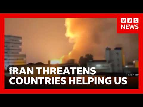 Iran threatens any country helping US as Trump says