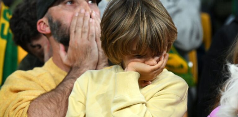 Is your child devastated the Socceroos lost? Here’s how to help