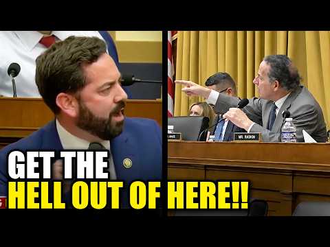 Jamie Raskin CHEWS OUT Obnoxious Republican In FIERY CLASH
