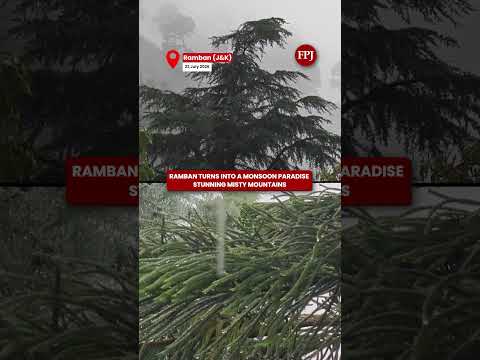 Jammu & Kashmir Monsoon | Beautiful Misty Mountains of Ramban