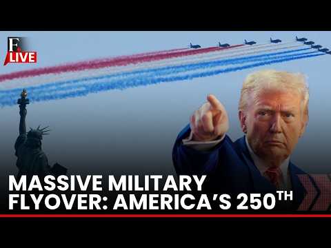 LIVE: America 250 Events | Military Flyovers Honor 250 Years of Independence