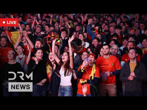 LIVE: Belgian Fans Pack Brussels Fan Zone Ahead of Massive World Cup Clash vs Senegal | AD1N