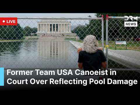 LIVE: Former U.S. Olympian David Hearn Enters Plea in D.C. Reflecting Pool Vandalism Case | AD1G