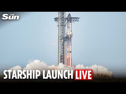 LIVE: SpaceX launch Starship's 13th test flight from Texas
