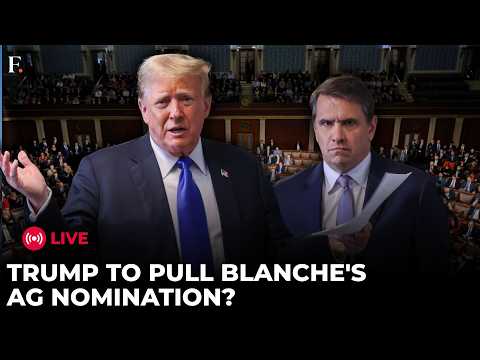 LIVE: Trump May Pull Todd Blanche's Attorney General Nomination Amid Republican Pushback