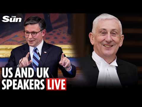 LIVE: US House speaker Mike Johnson meets with his UK counterpart Sir Lindsay Hoyle