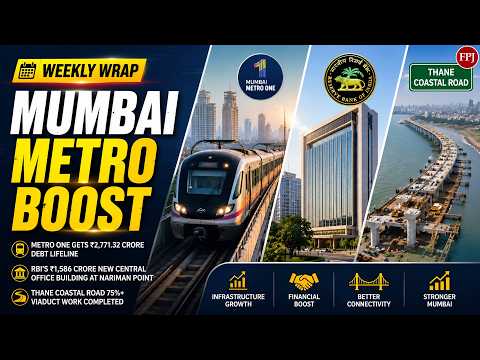 Mumbai Gets 3 Big Infrastructure Boosts Metro One, RBI HQ & Thane Coastal Road