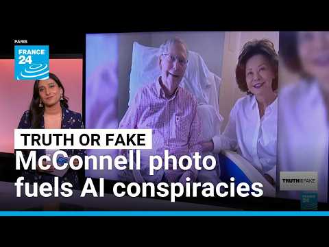 No evidence Mitch McConnell’s ‘proof of life’ photo is fake or AI-generated • FRANCE 24