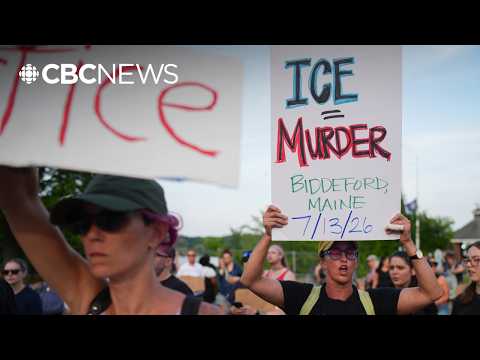 Protests break out in Maine after ICE agents fatally shot man