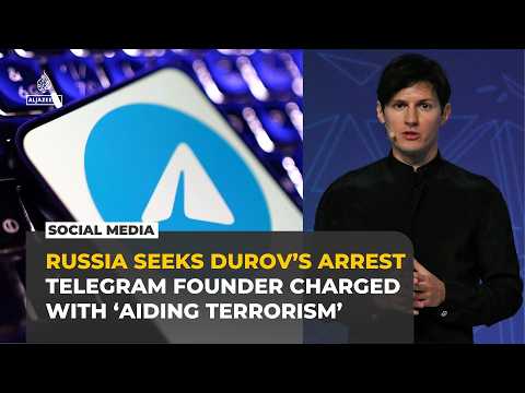 Russia charges Telegram founder Pavel Durov with facilitating'terrorist' activities