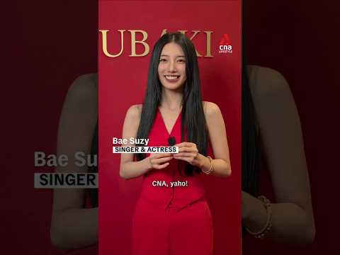 South Korean singer-actress Bae Suzy in Singapore
