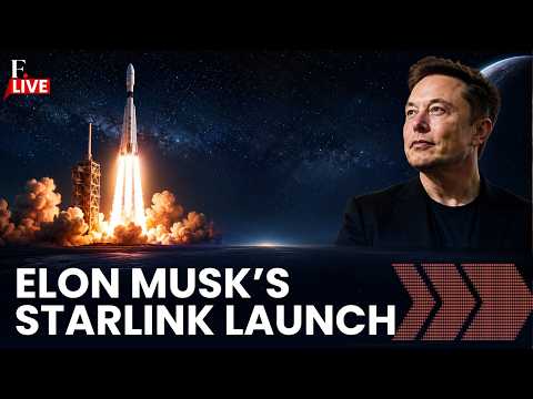 SpaceX LIVE: Musk's SpaceX Launches Its Latest Batch of Starlink Satellites