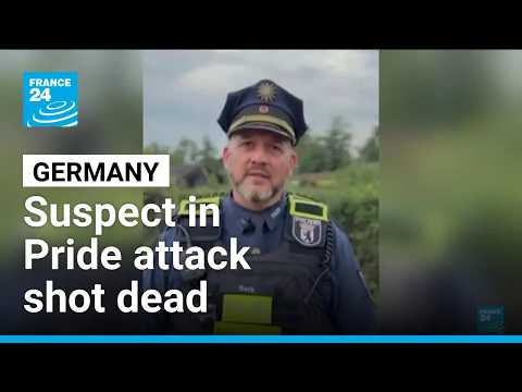 Suspect in Berlin Pride attack shot dead by police • FRANCE 24 English