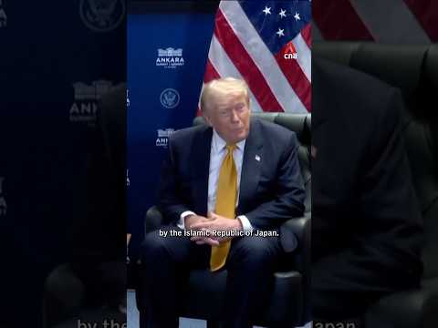 Trump accidentally calls Iran'Islamic Republic of Japan'