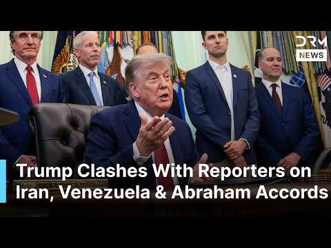 Trump on Iran Exit Strategy, China, Russia, Venezuela, Saudi Nuclear Deal & Abraham Accords | AC1E