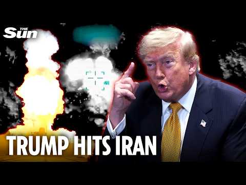 Trump pounds 140 targets in Iran in huge overnight blitz as Tehran fires back