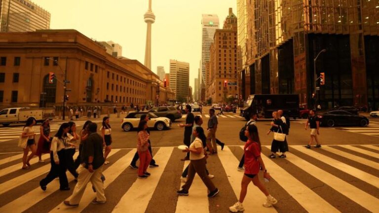 Trump threatens new Canada tariffs over fires sending'filthy' air into US cities