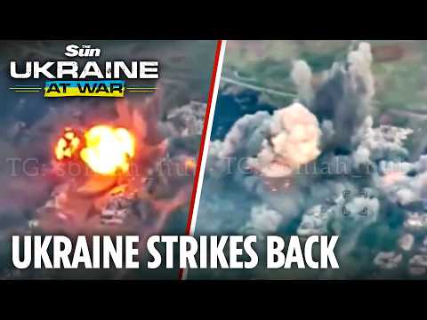 Ukraine unleashes wave of strikes across Russia and Crimea